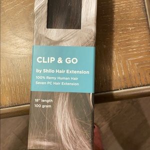 SHE ( Shilo )Human Hair Extensions clip on